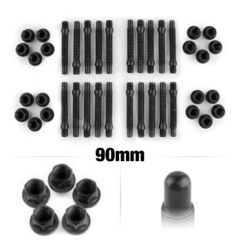 90mm M12 Bullet 5 Lug Black