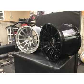 KE T12 15x10 15x11 - gloss silver - gloss black
