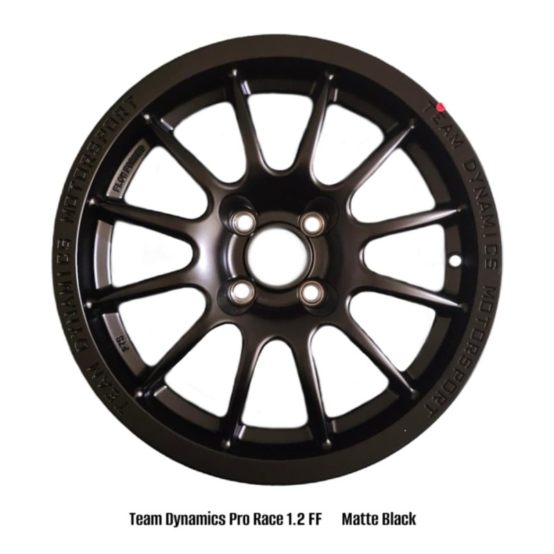 TD 1.2FF matte black - face